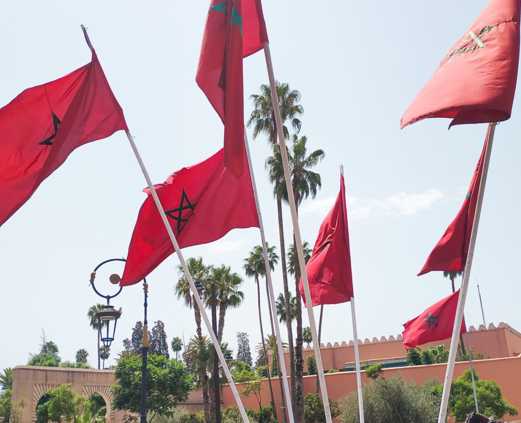 maroko marrakesz blondynka w maroku wakacje 2020