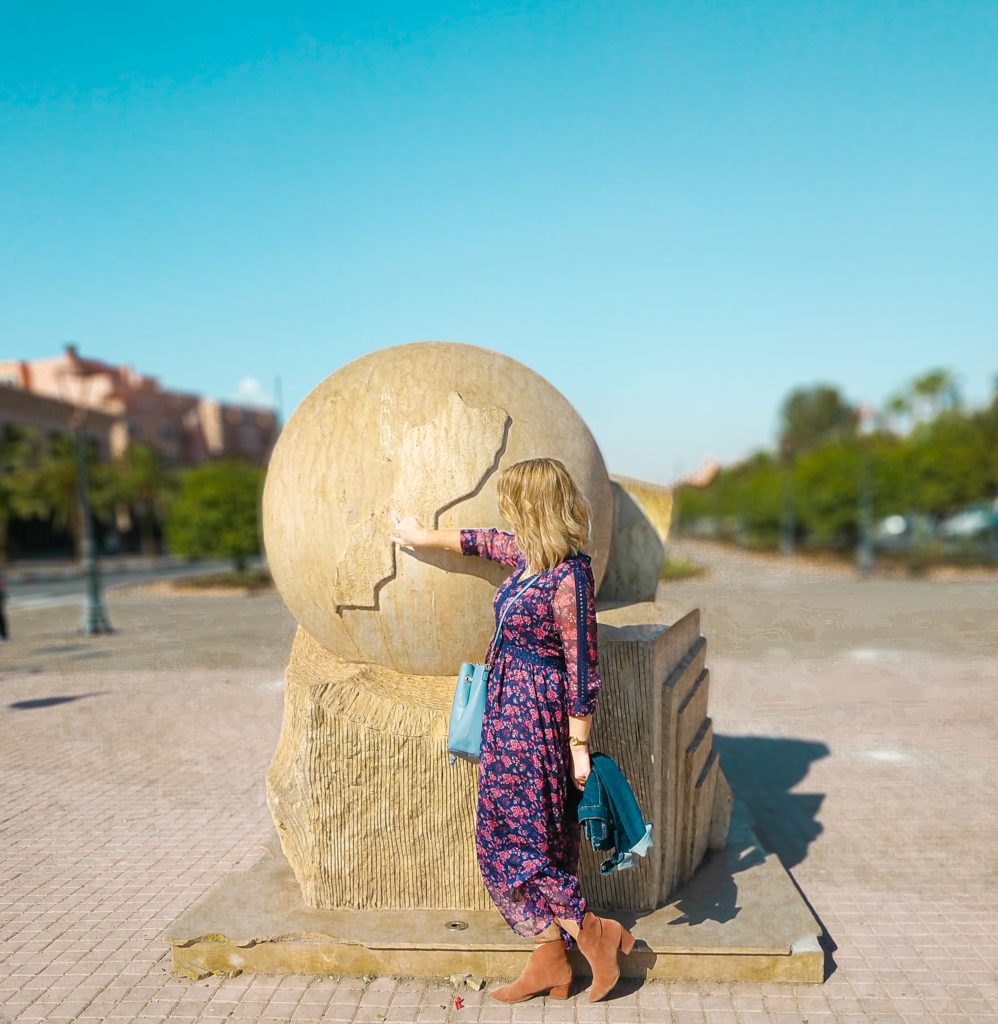 Maroko Marrakesz wakacje 2020 blondynka w maroku