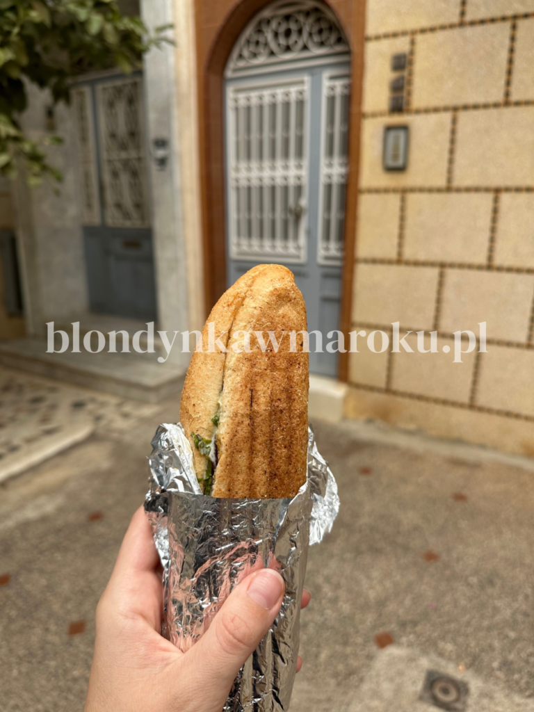 sandwich co zjeść w maroku
