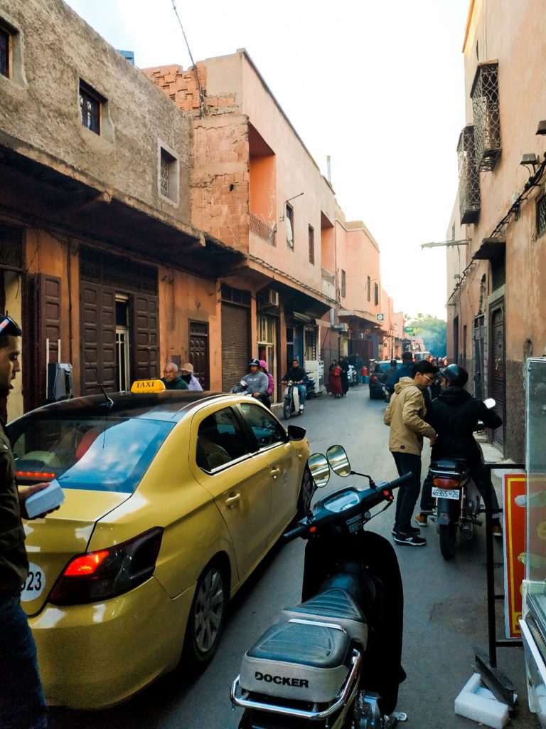 medina marrakesz taksówka