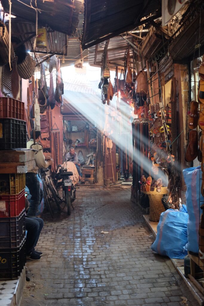 marokański bazar akcesoria do magii w Maroku
