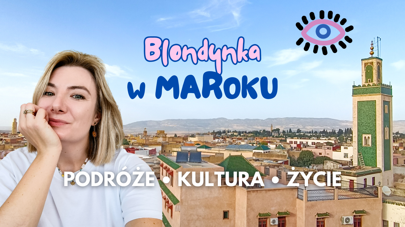 Blondynka w Maroku