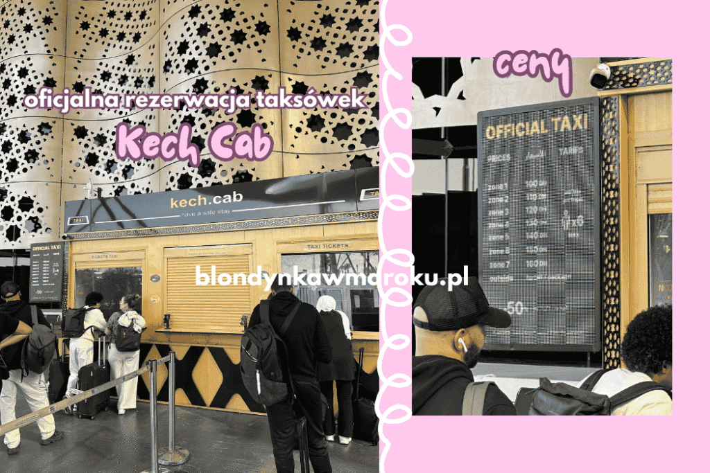 kech cab ile kosztuje taksówka z lotniska w Marrakeszu