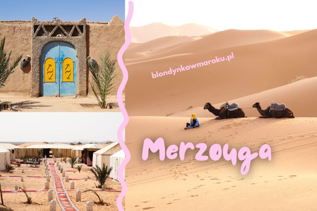 pustynia w Maroku sahara Merzouga