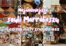 souki w medinie Marrakeszu